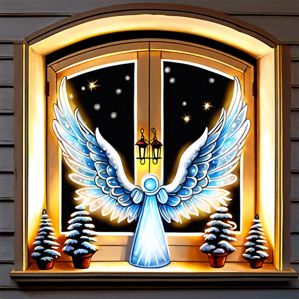 christmas angel wings