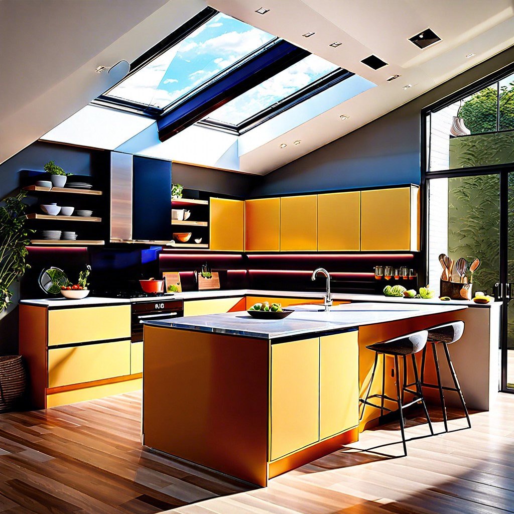 colored tint skylights