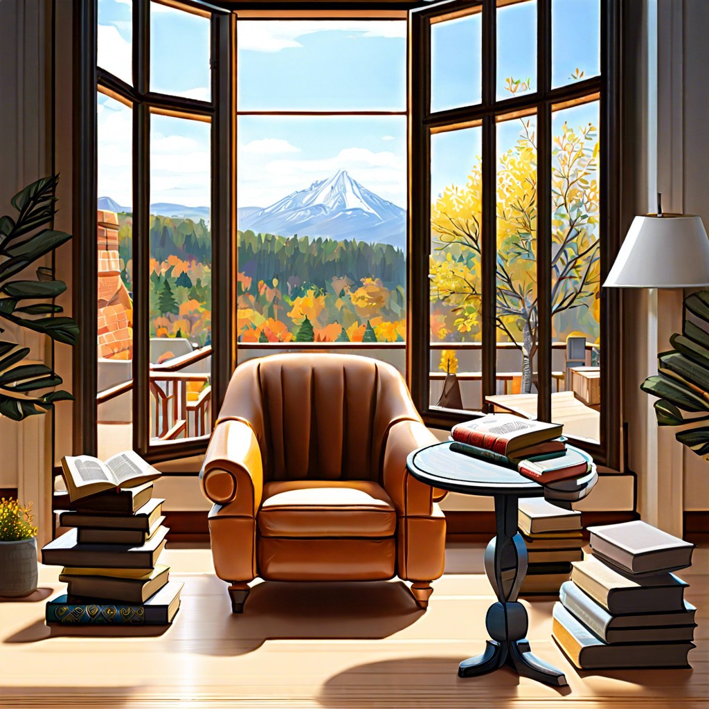 cozy reading spot