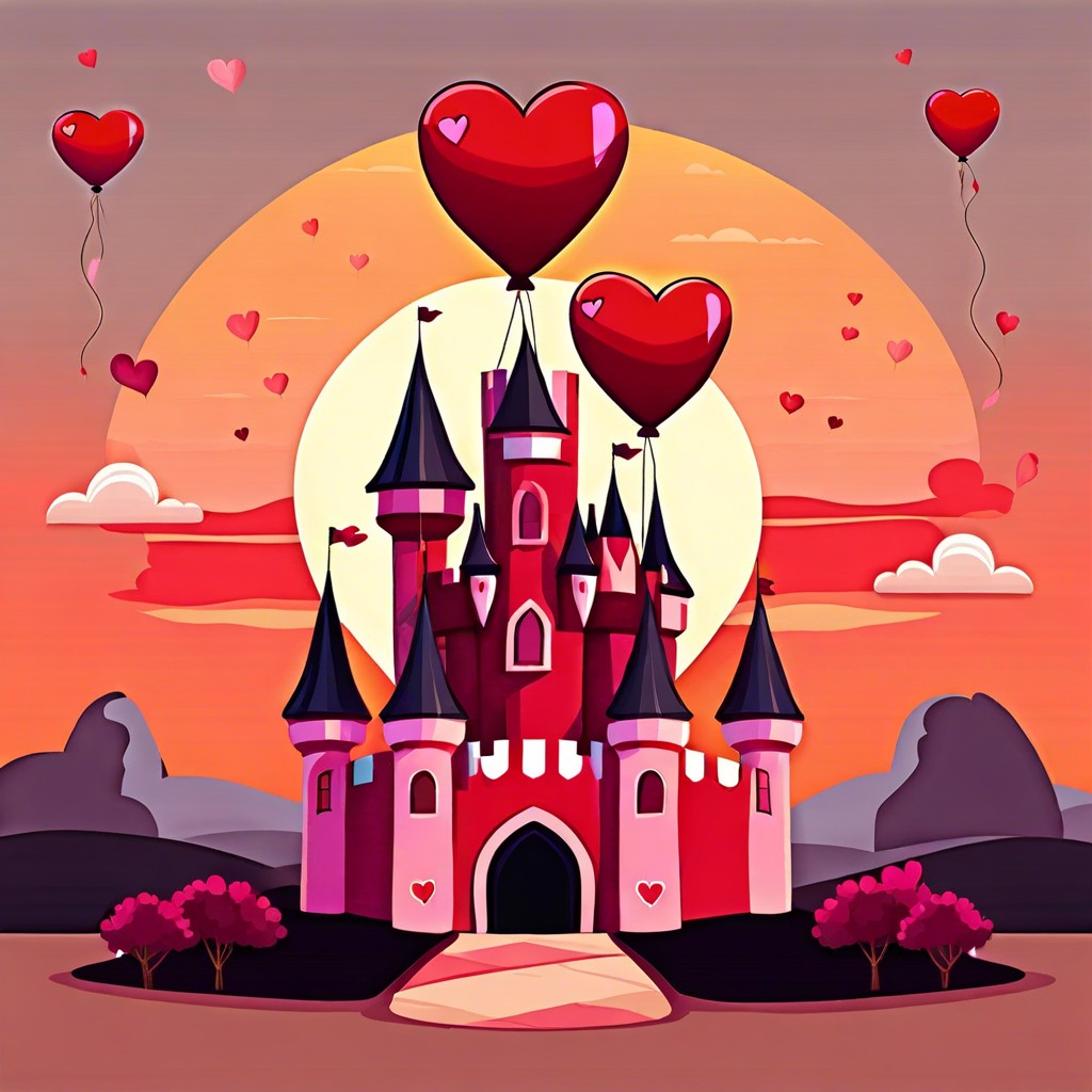 fairytale romance castle scenes