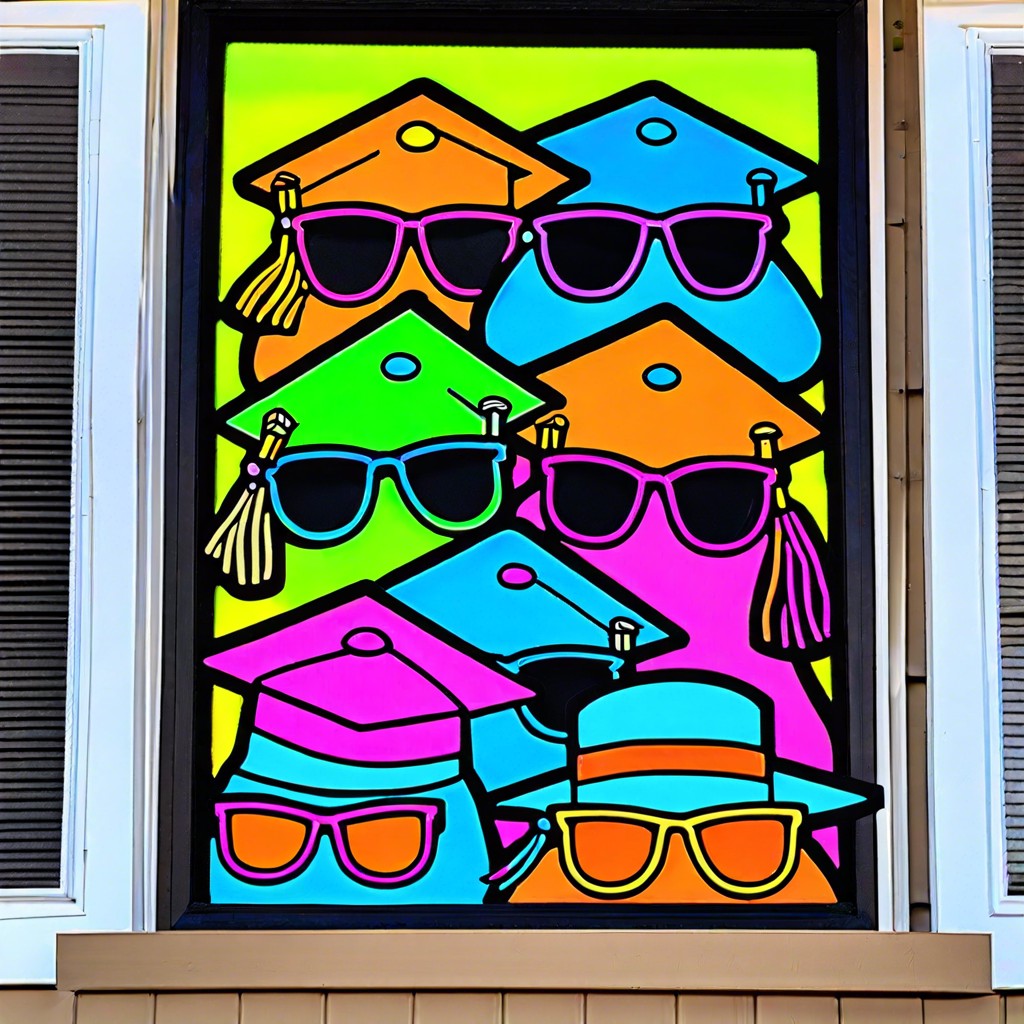 futures so bright neon window markers