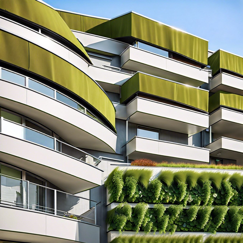 green roof awnings