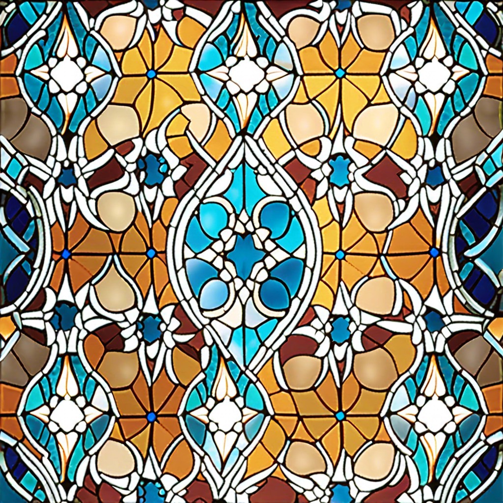 moroccan inspired mosaic tints