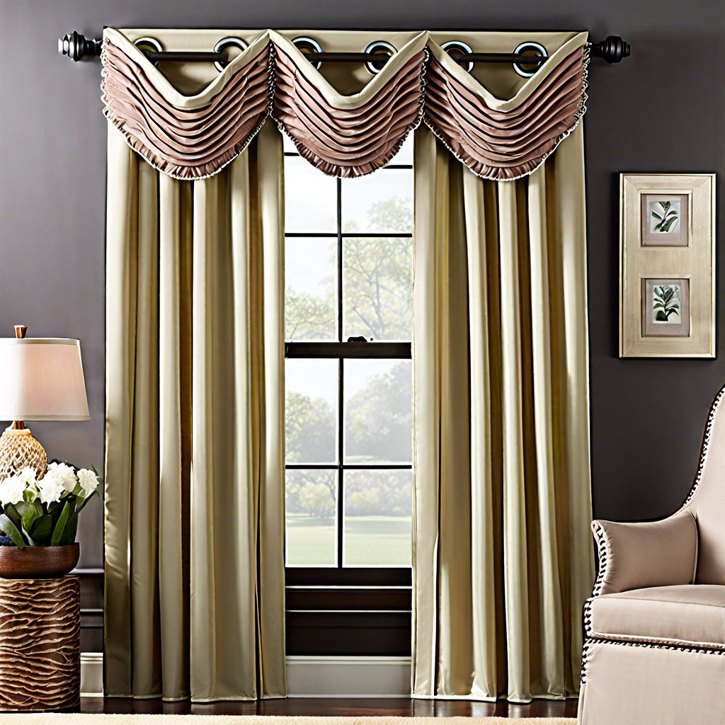 multi layer window treatments for insulation and style