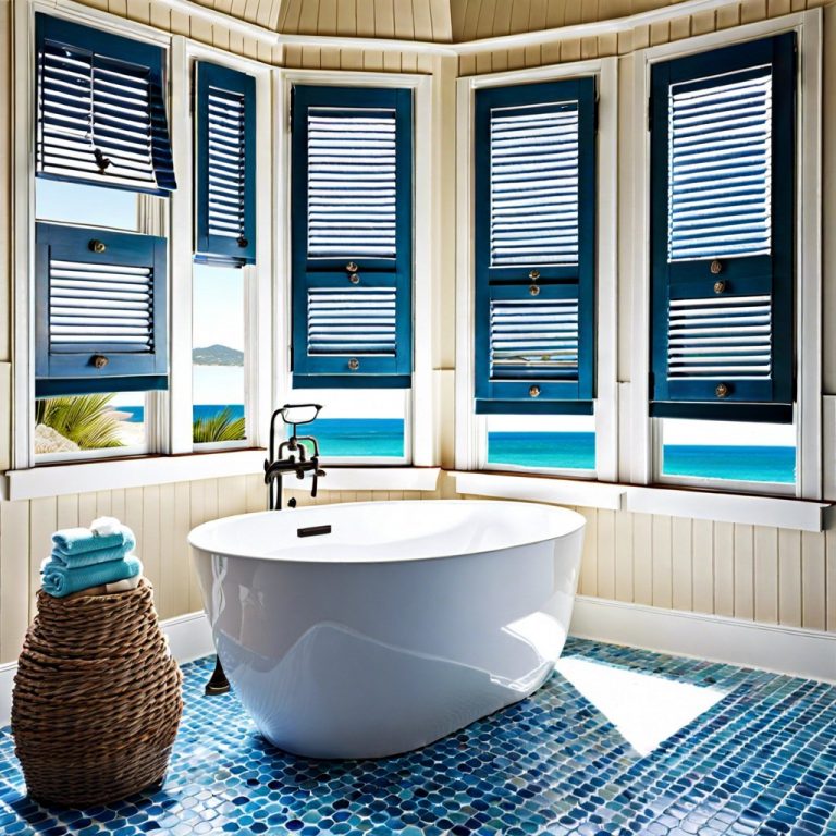 15 Bathroom Window Shutters Ideas for Privacy and Style