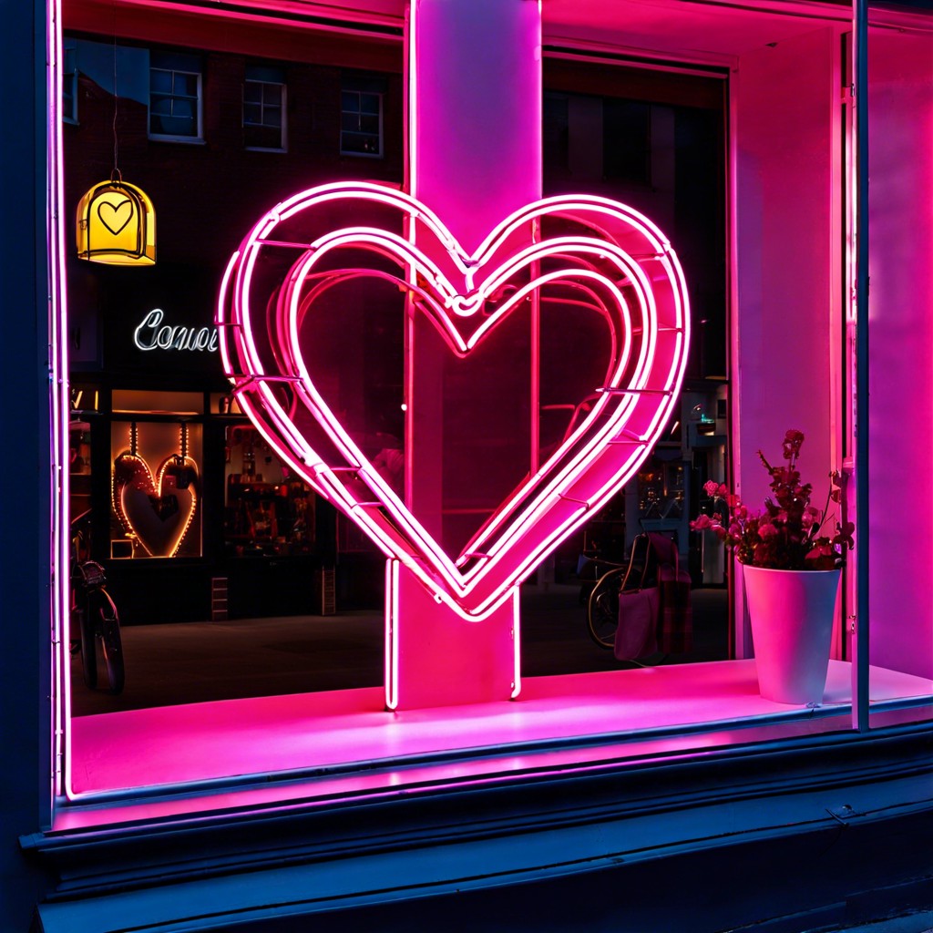 neon love signs and symbols