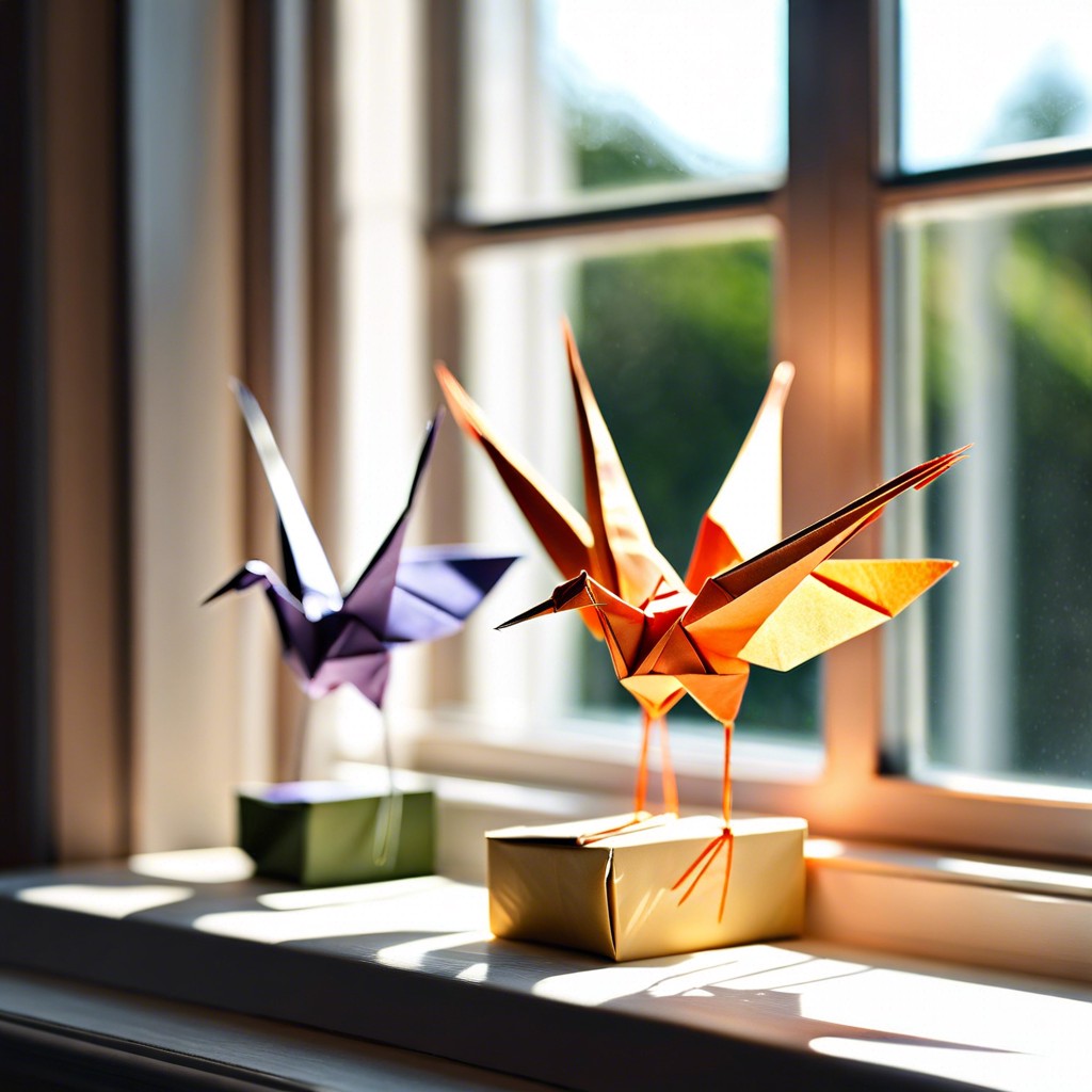 origami art pieces