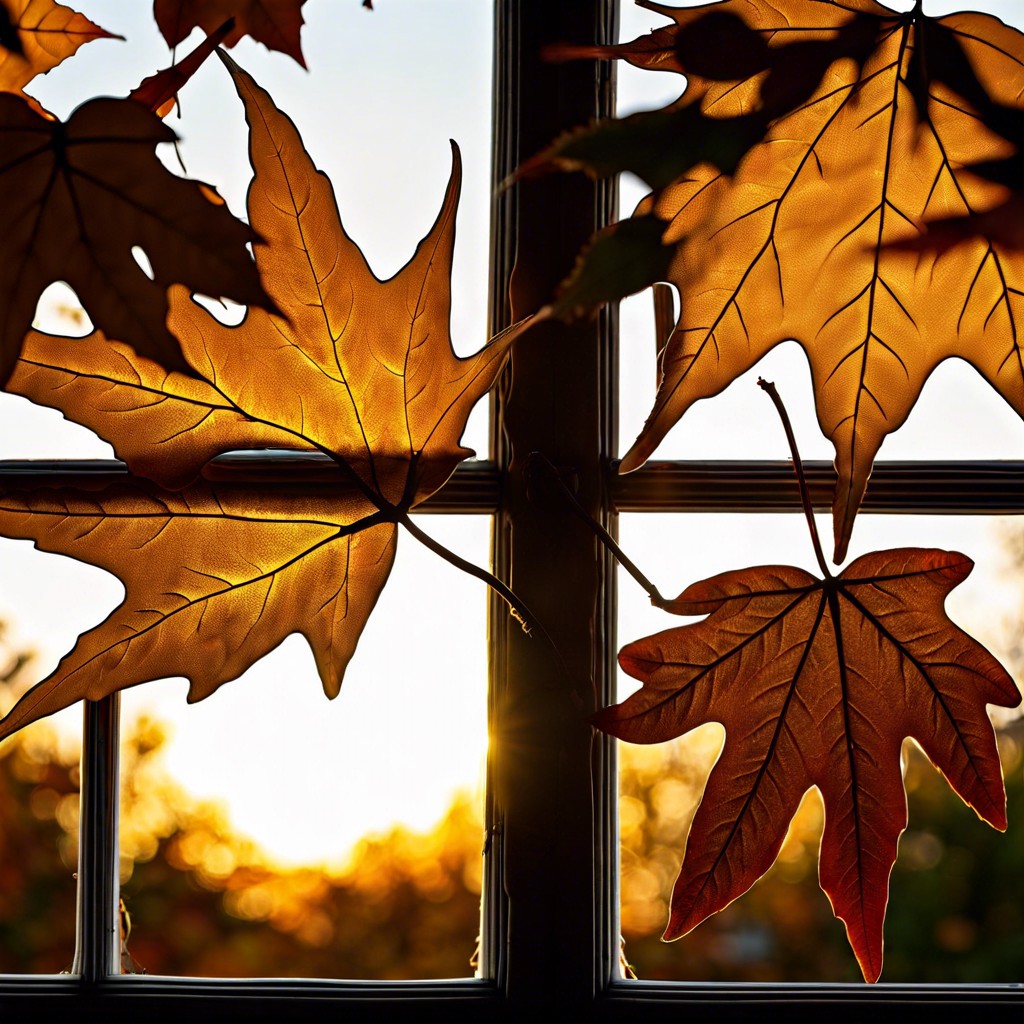 seasonal window silhouettes