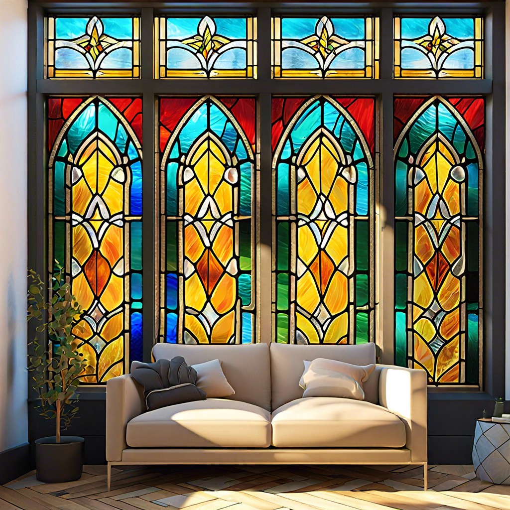 stained glass effect vinyls