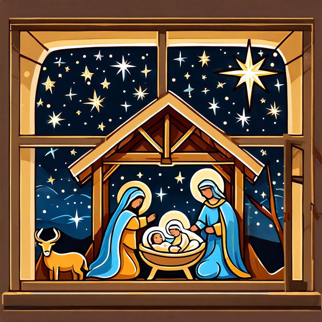 starry night nativity