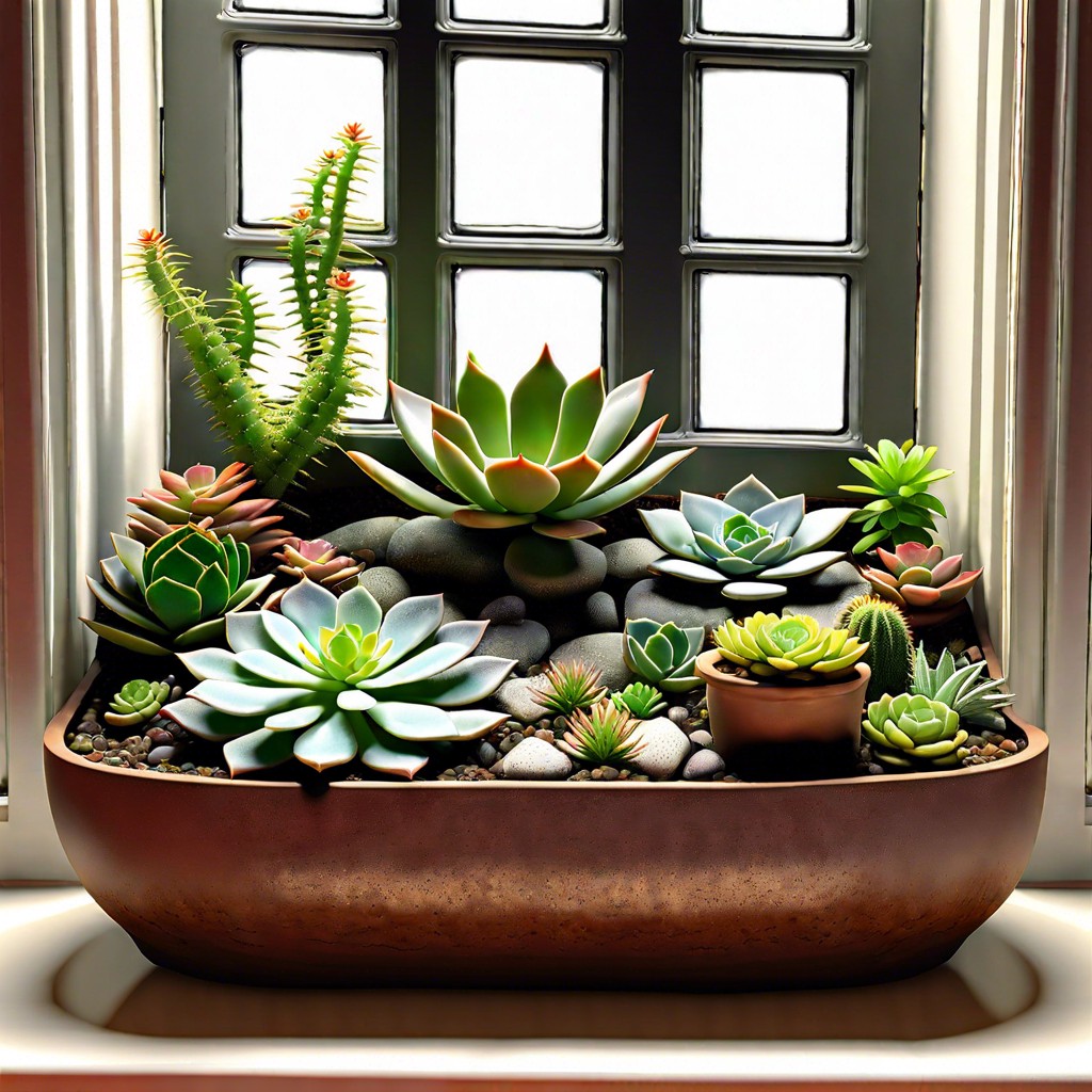 succulent garden