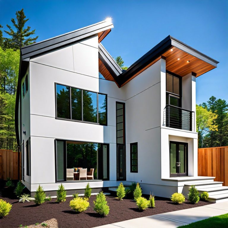 15 Contemporary Modern Exterior Window Trim Ideas to Enhance Your Home ...