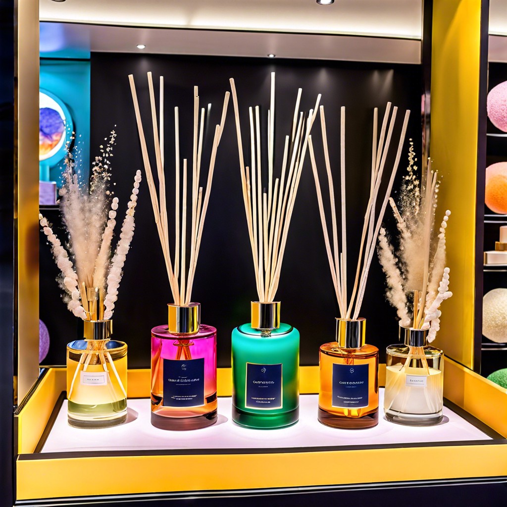 use scent diffusers to attract passersby