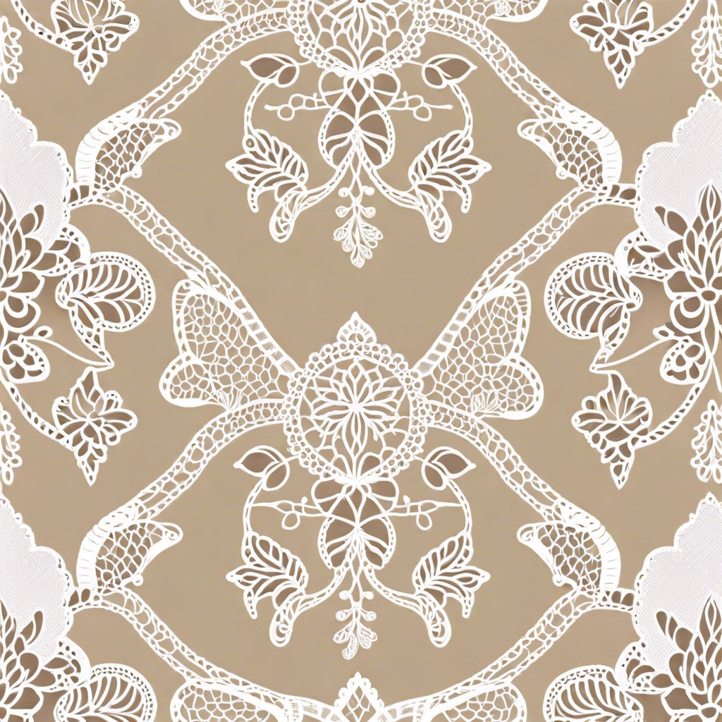 vintage lace pattern vinyls