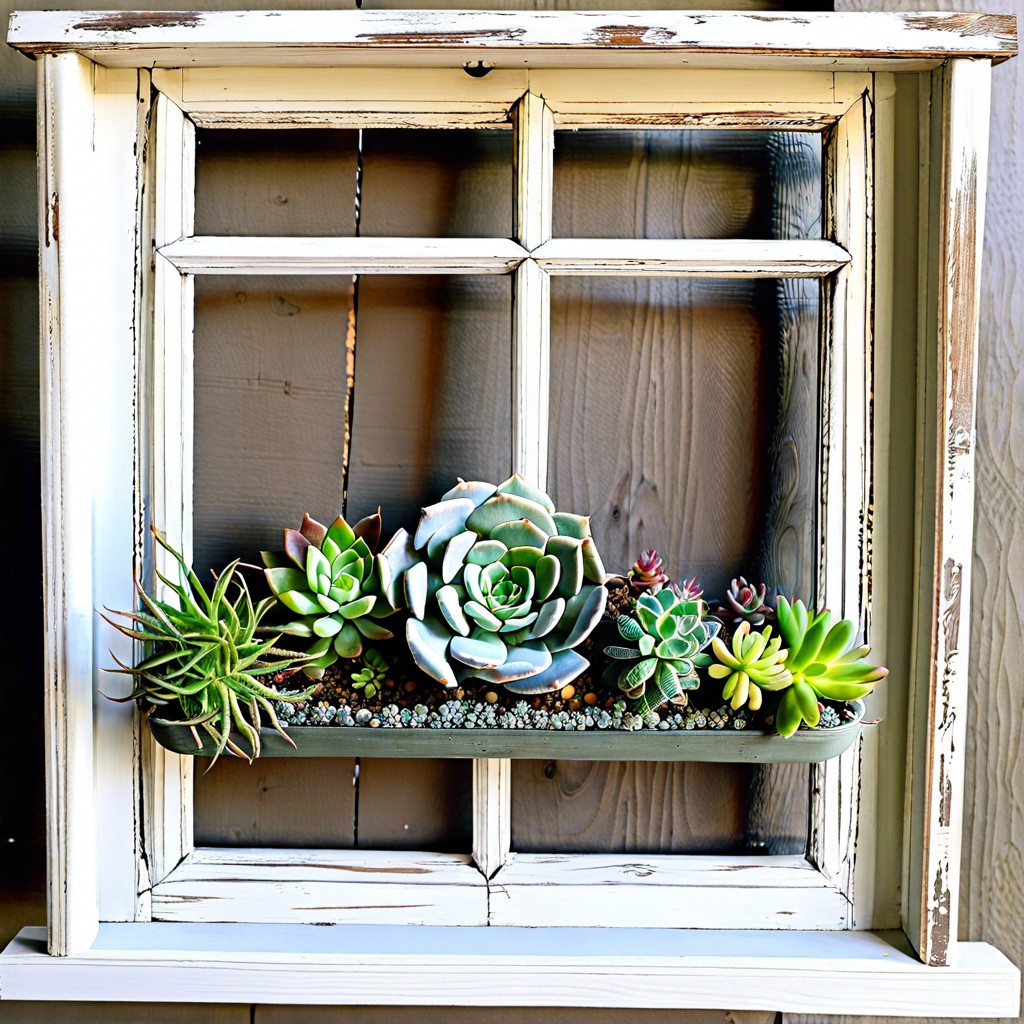 wall hanging window plant holder