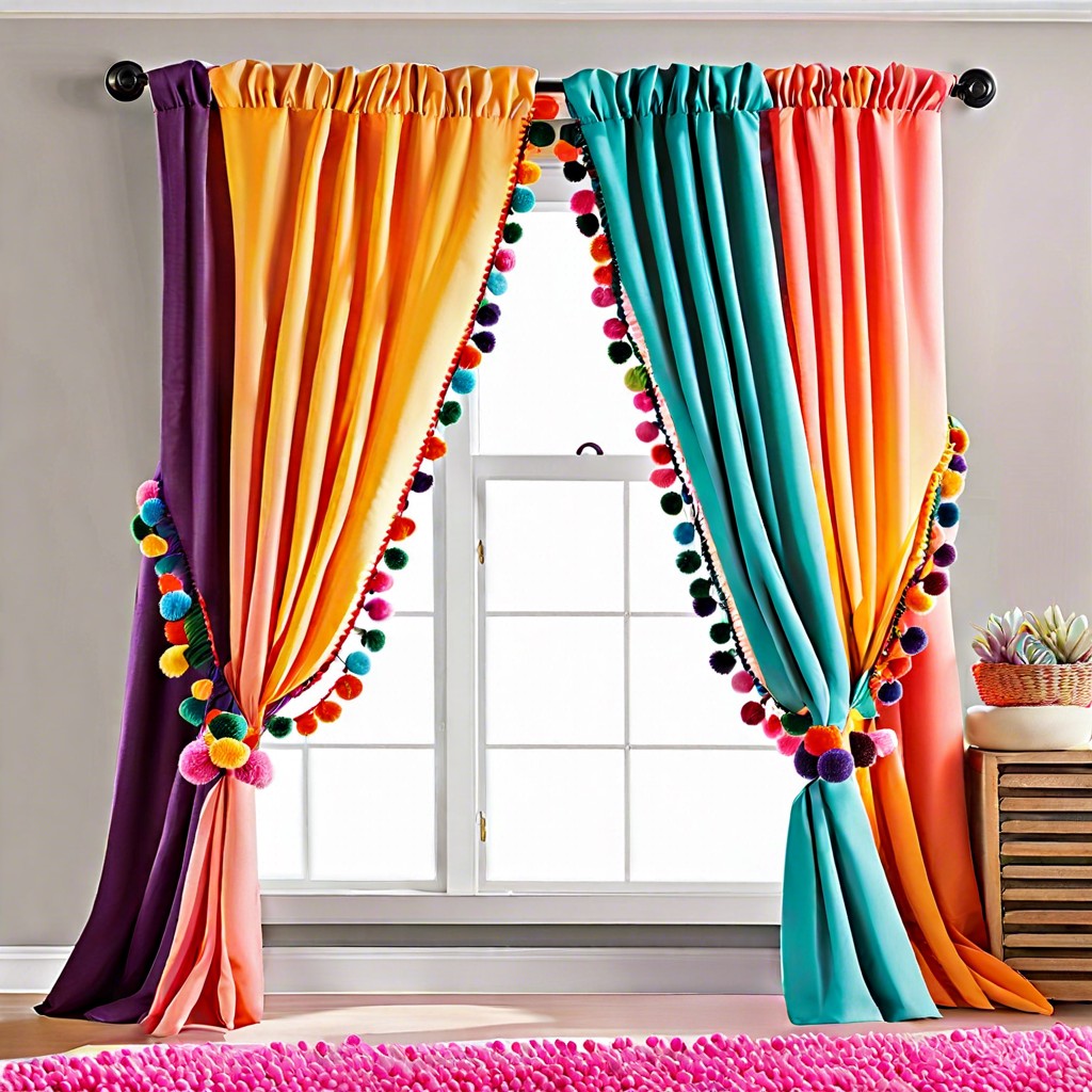 whimsical pom pom trim