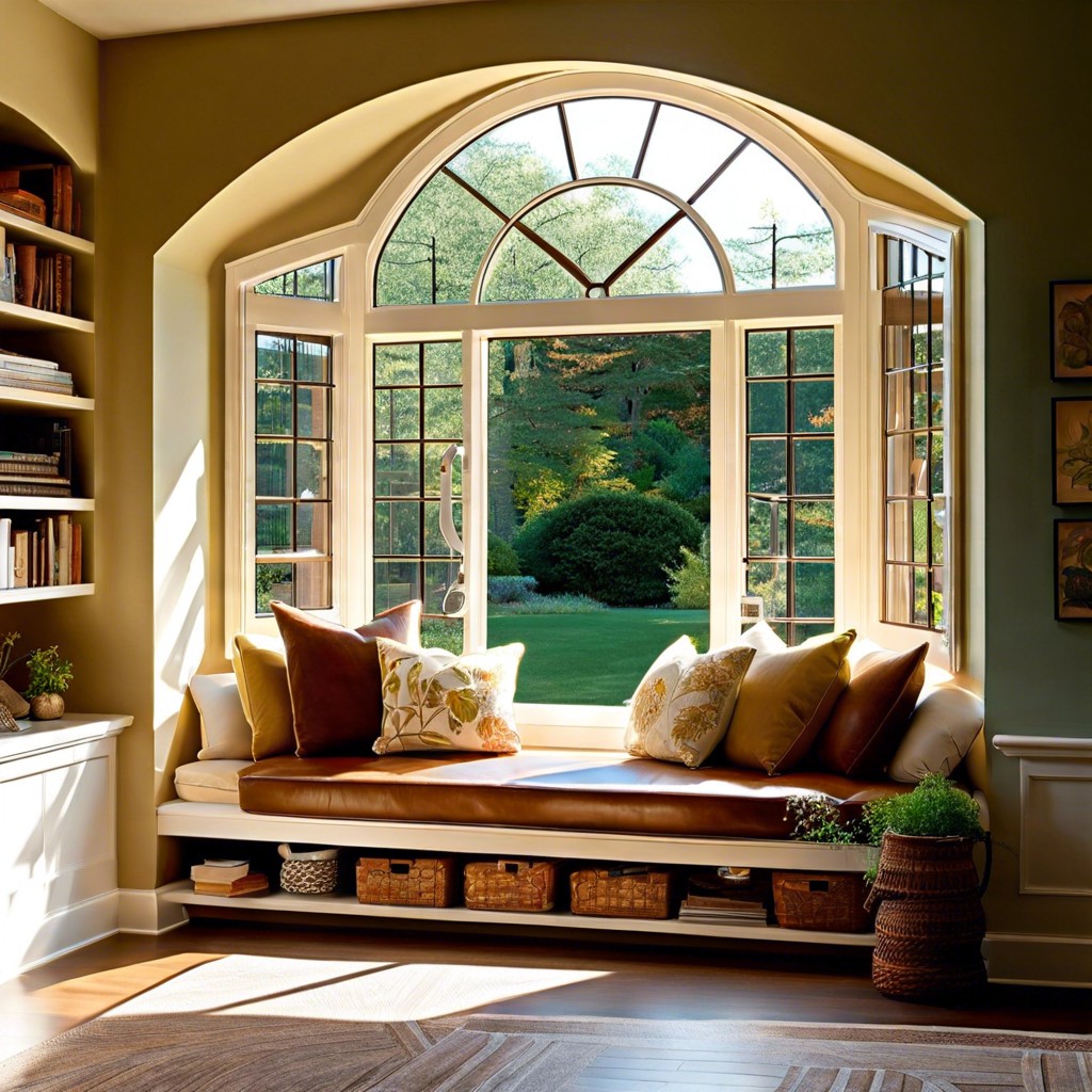 window alcove reading nook