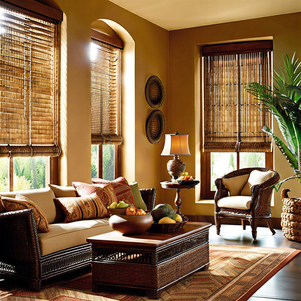 woven wood tuscan window blinds