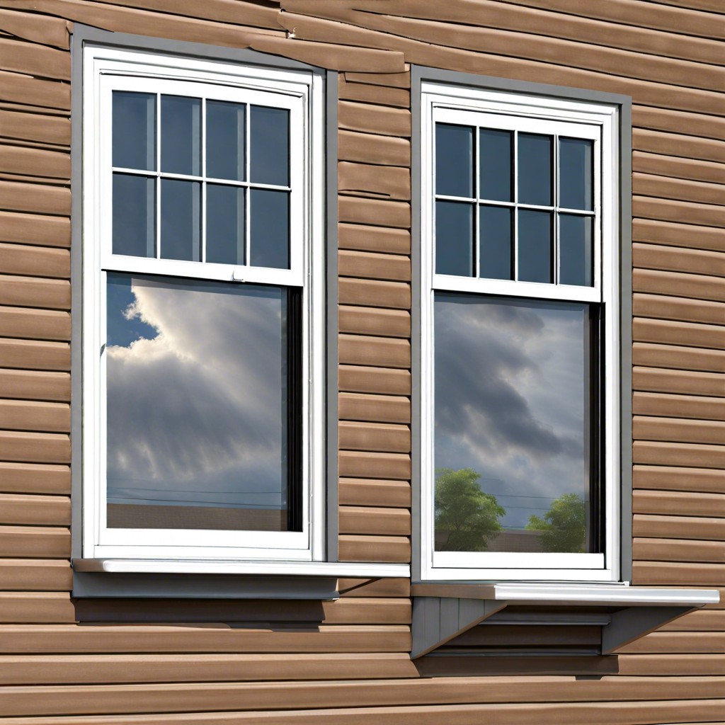 aluminum storm window with uv protection