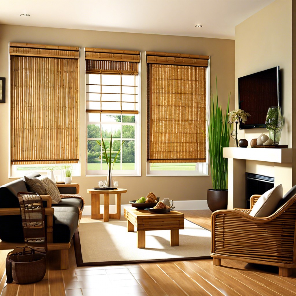 bamboo blinds