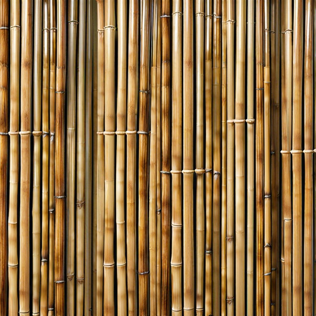 bamboo blinds for a natural touch