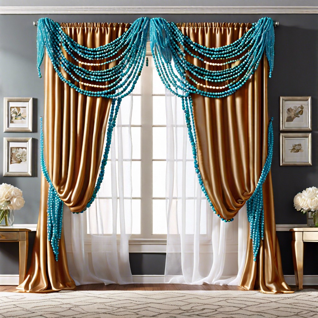 beaded curtain accents