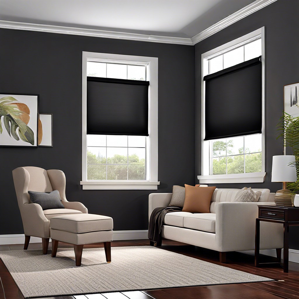 blackout roller shades