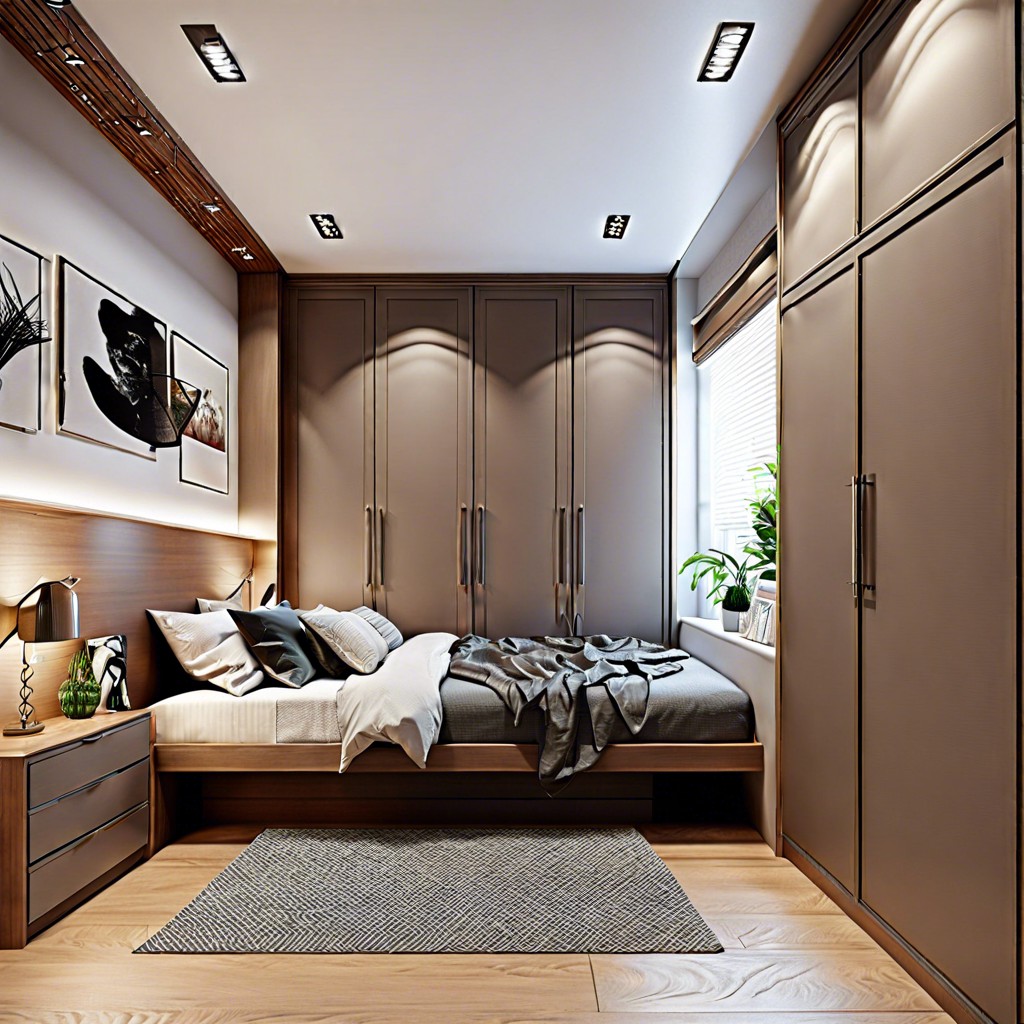 built in wardrobe with sliding doors