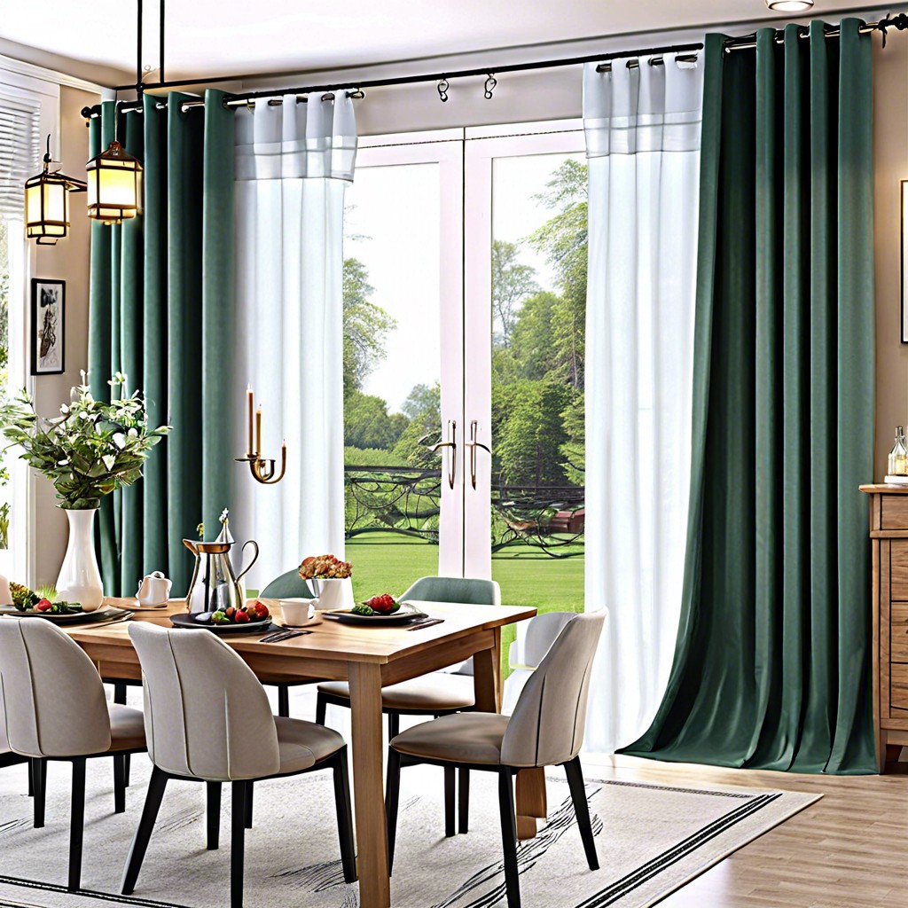 cafe curtains with scalloped edges