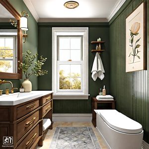 15 Small Bathroom No Window Ideas for Maximizing Light and Space