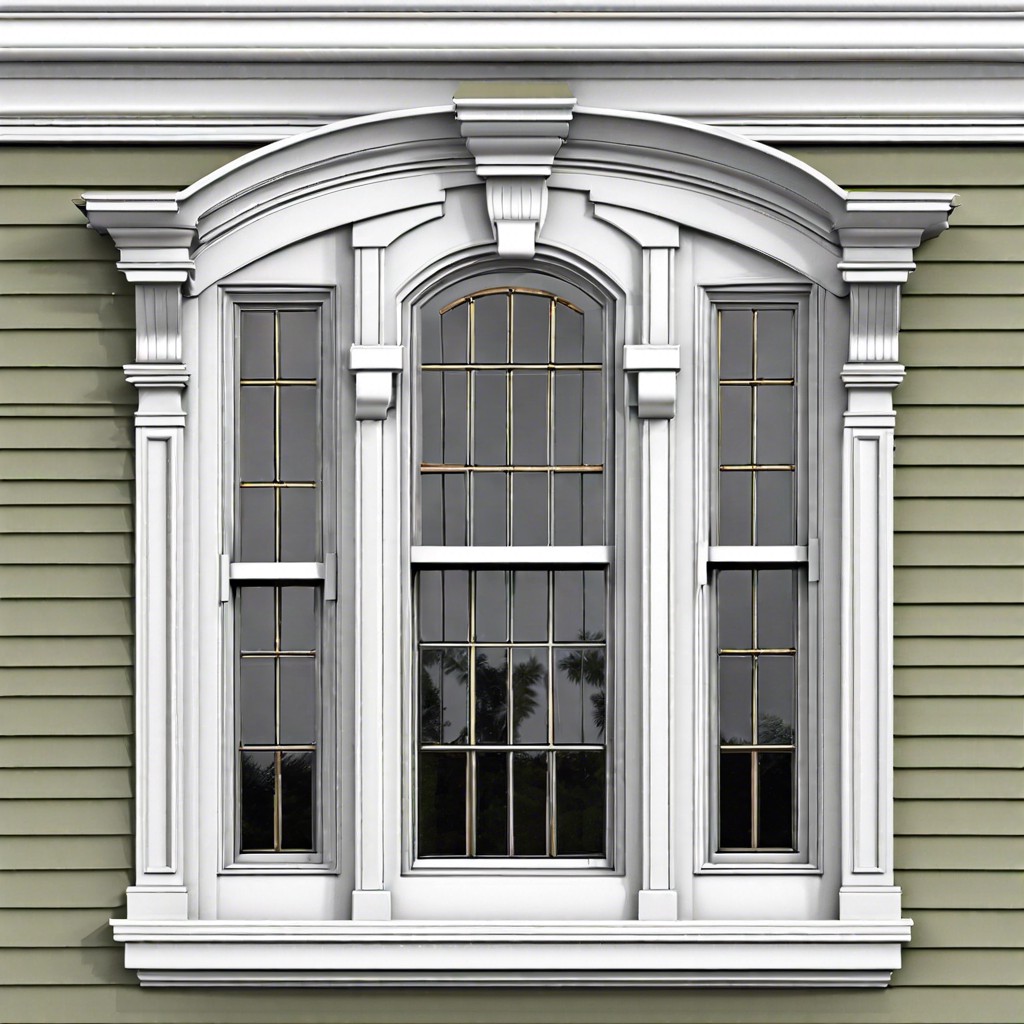colonial detailed trim
