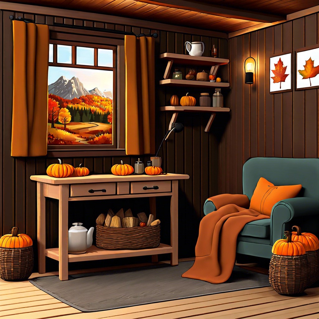 cozy cabin corner