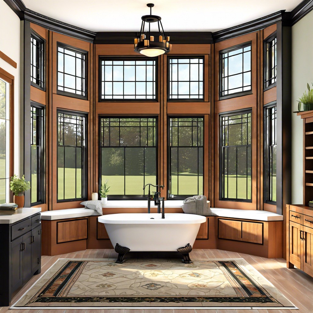 craftsman style with detailed paneling