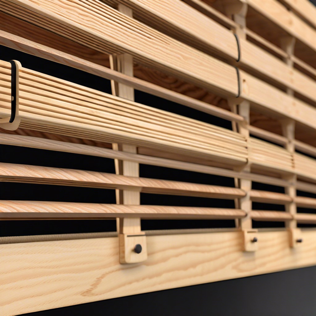 custom cut wooden slats