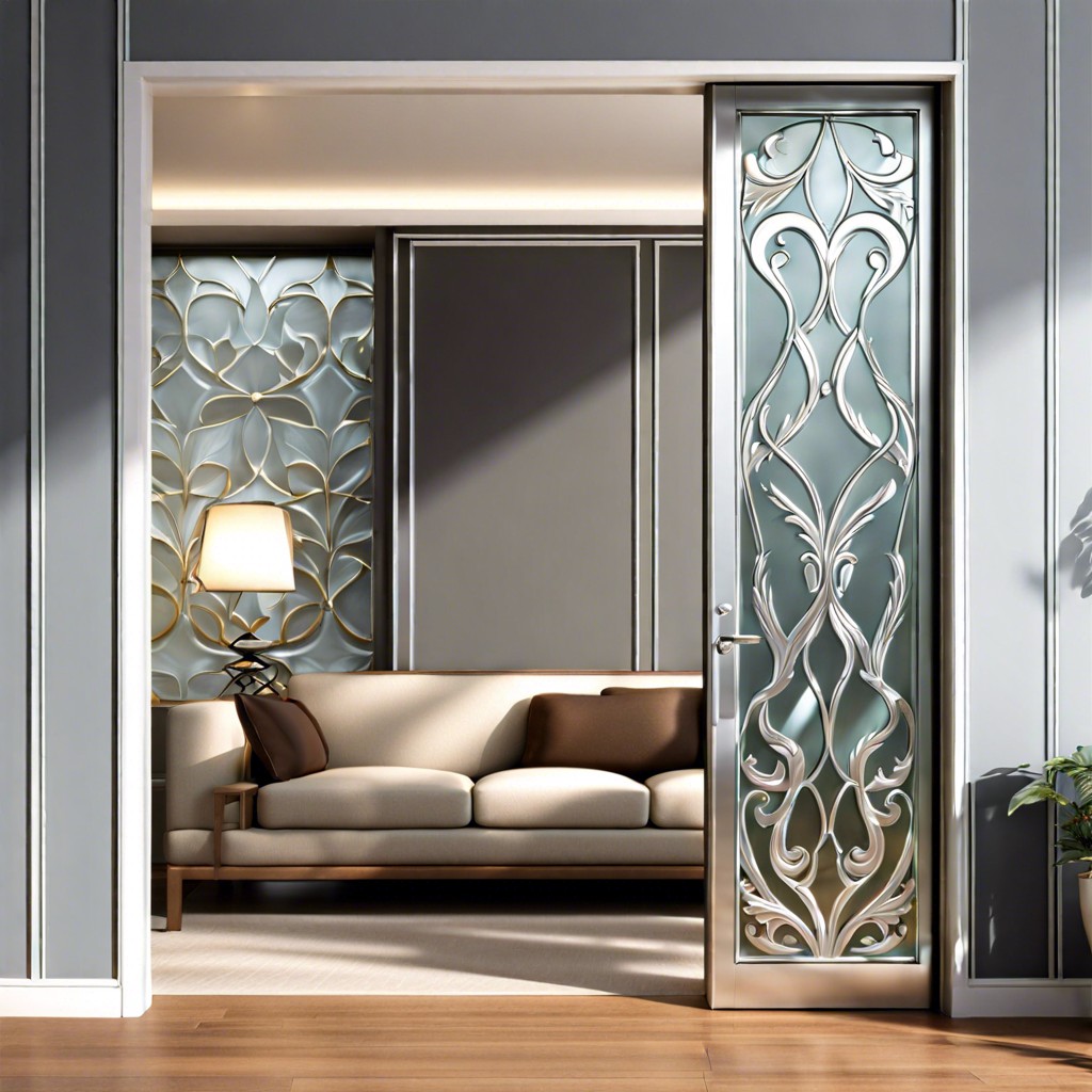 decorative frosted glass designs