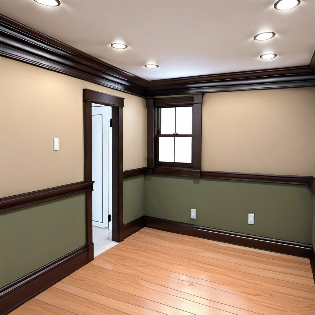 detailed crown molding