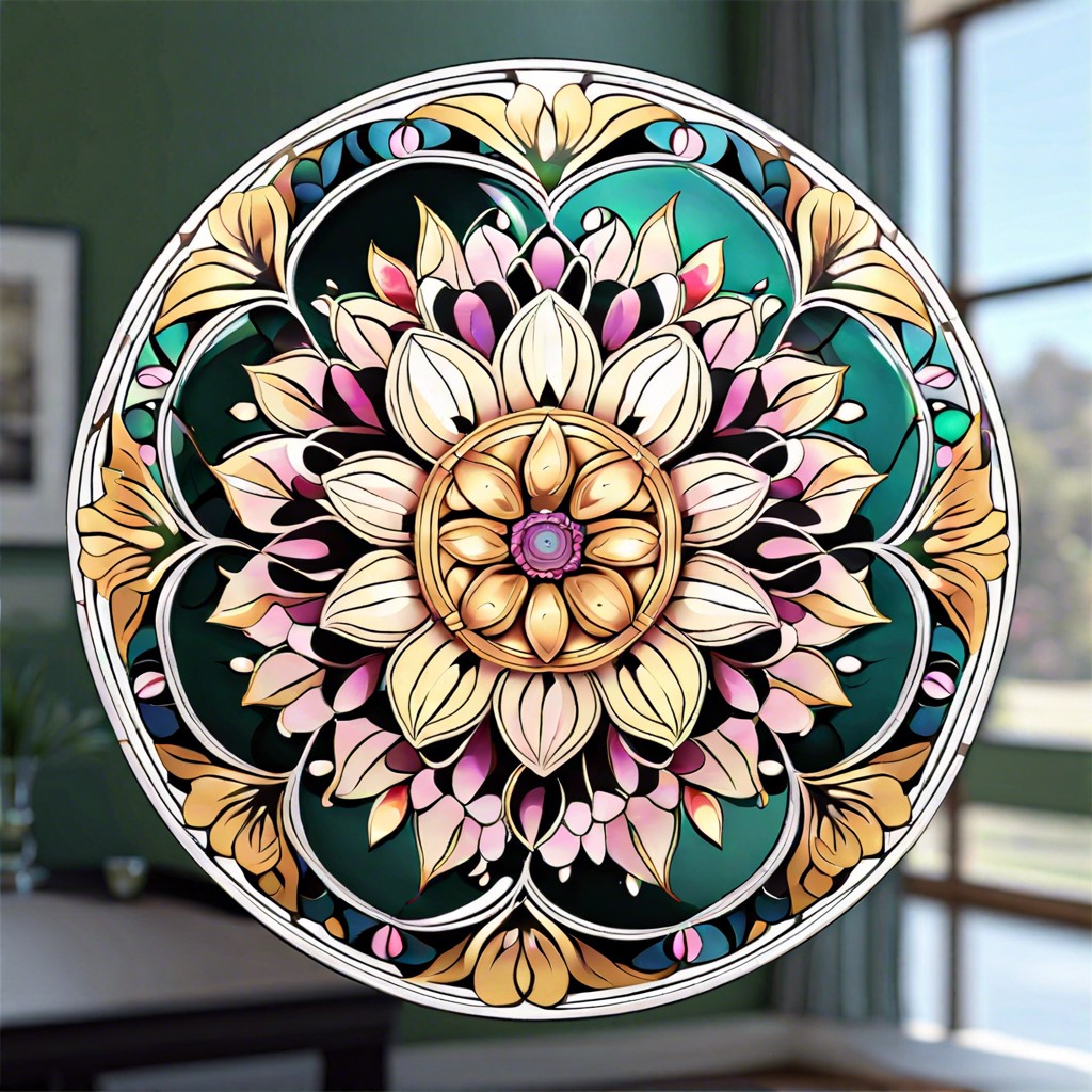 floral mandalas