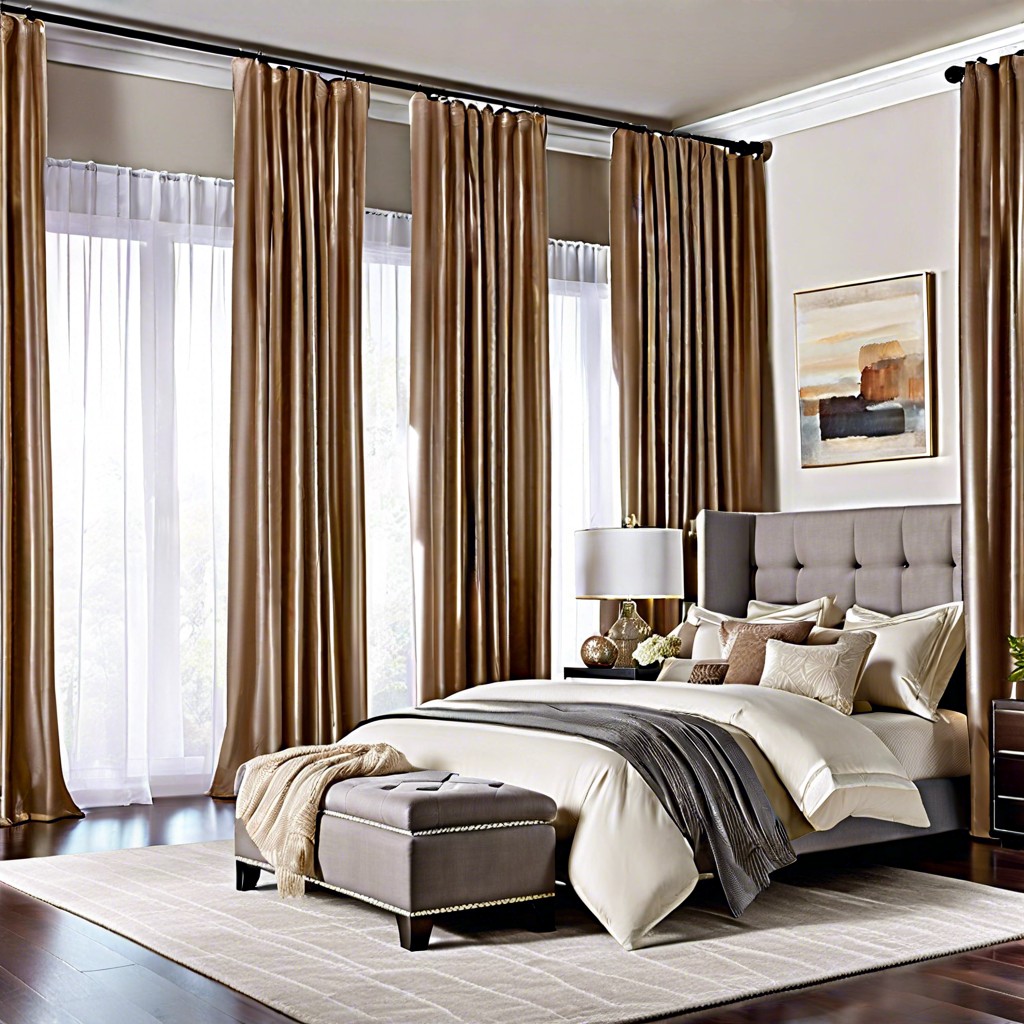 flowing sheer curtains for a soft dreamy effect