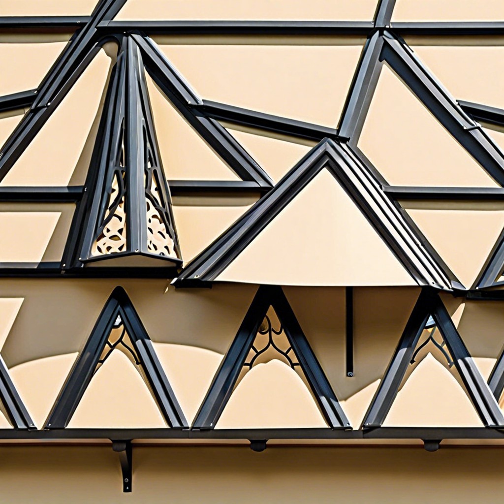 geometric pattern cutouts