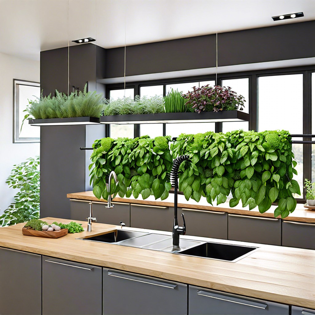 hanging herb garden