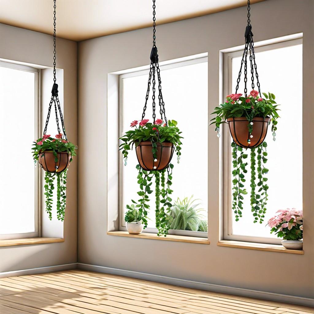 hanging planter chains