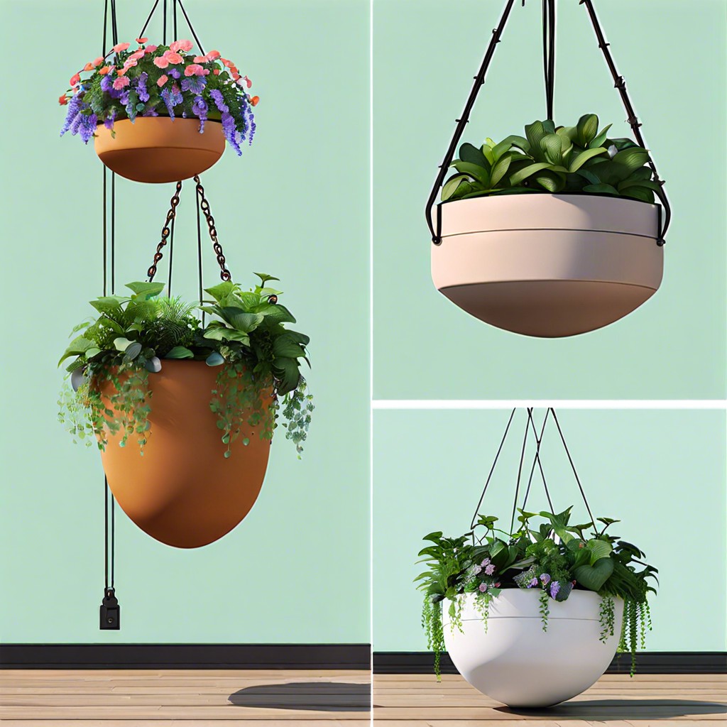 hanging planters