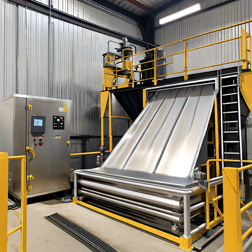 industrial aluminum cleaner systems