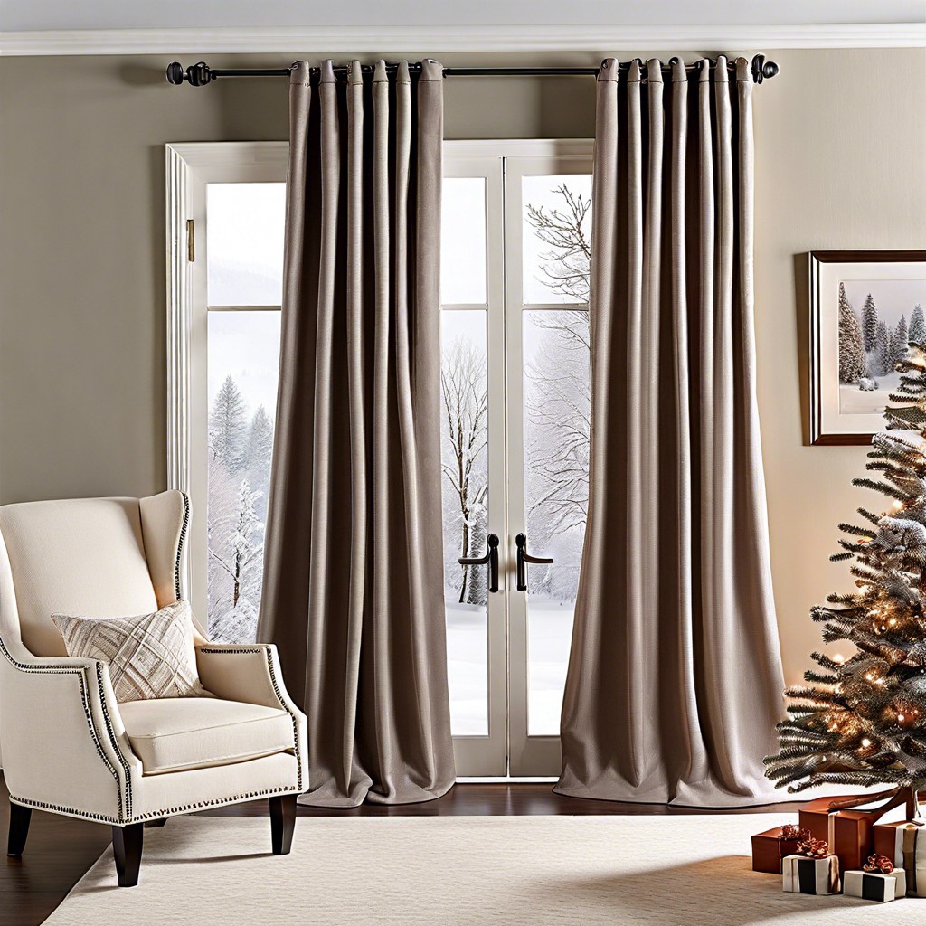 layered thermal curtains