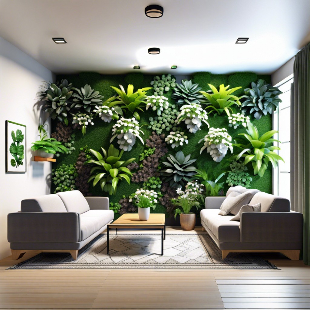 living plant wall