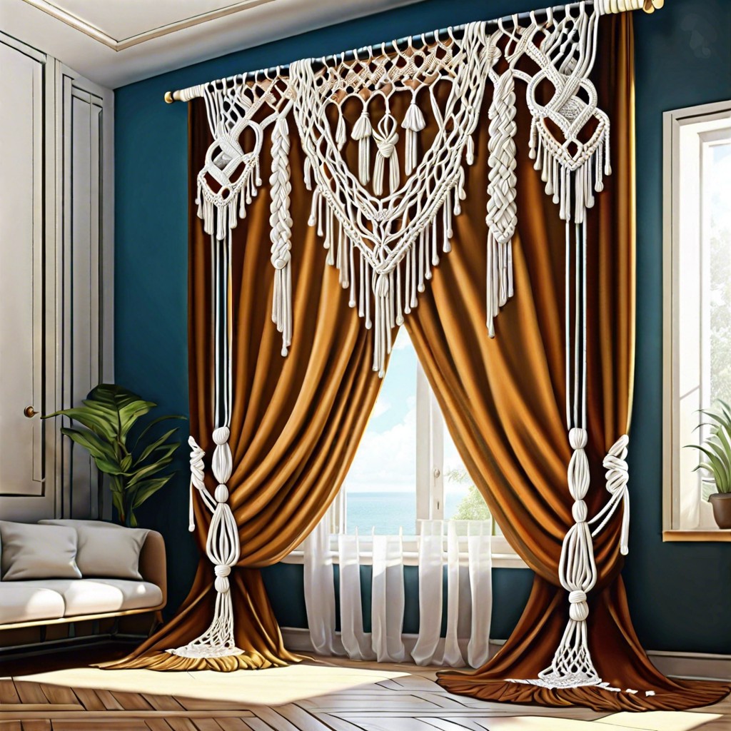 macrame curtains