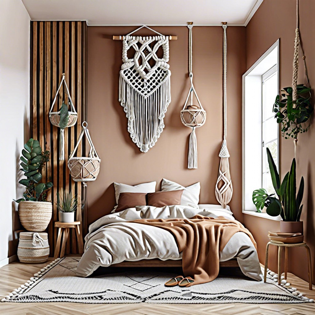 macrame hangings