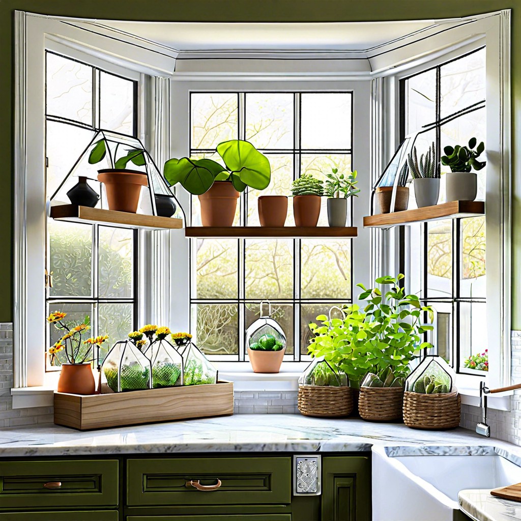 mini greenhouse for indoor plants