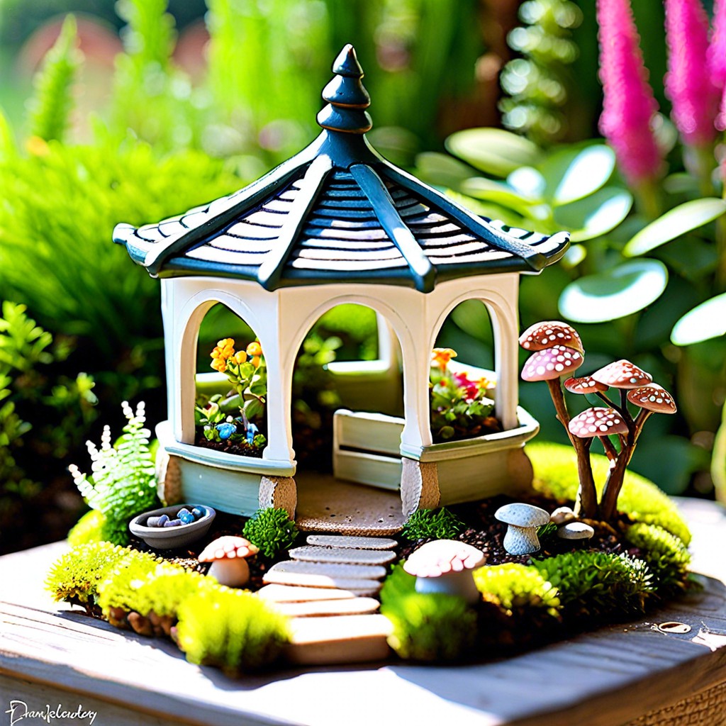 miniature fairy garden