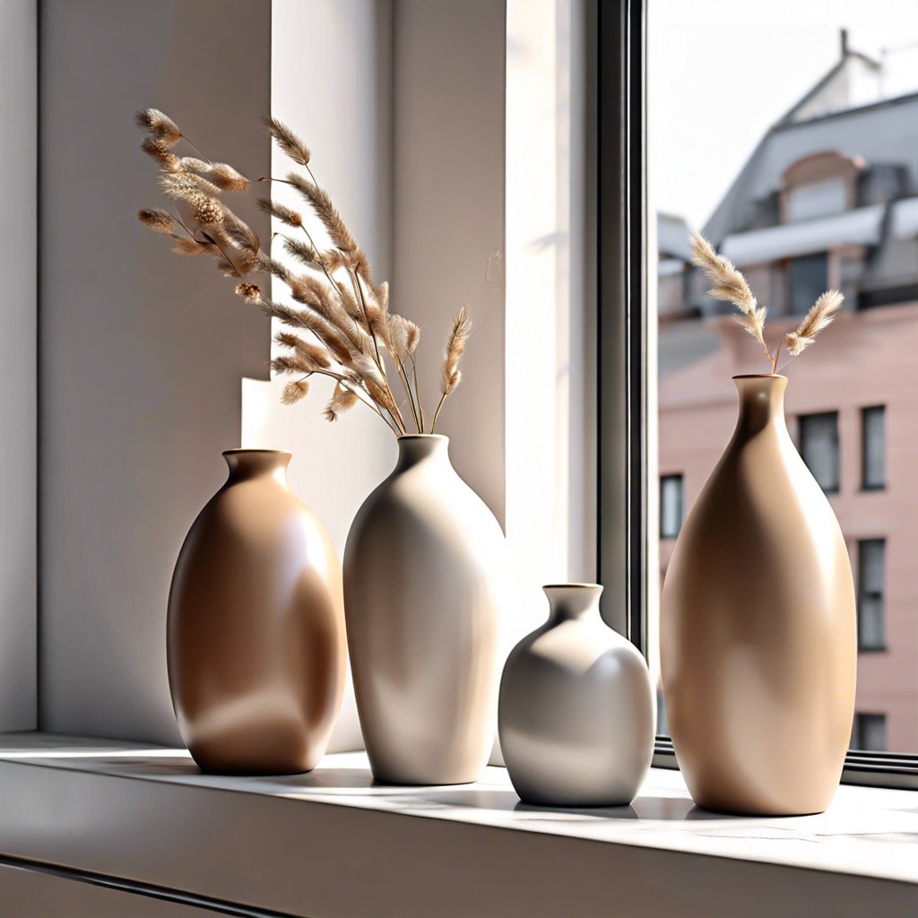 modern ceramic vases